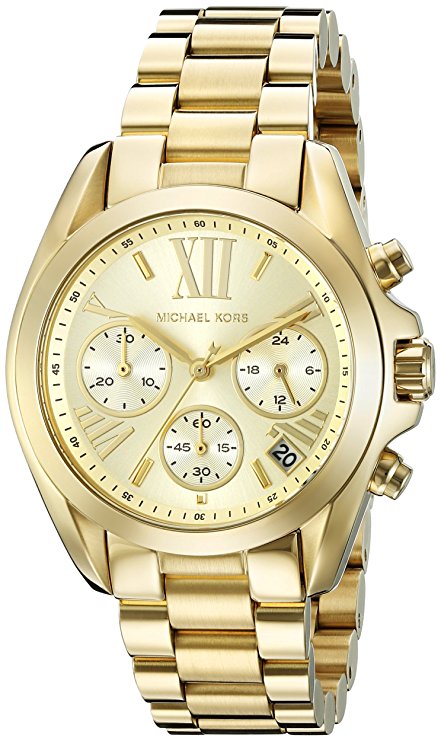 Michael Kors Women's MK5798 Bradshaw Gold-Tone Stainless Steel Watch