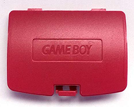 Replacement Battery Back Cover Case Door Lid For Gameboy Color GBC (Red）