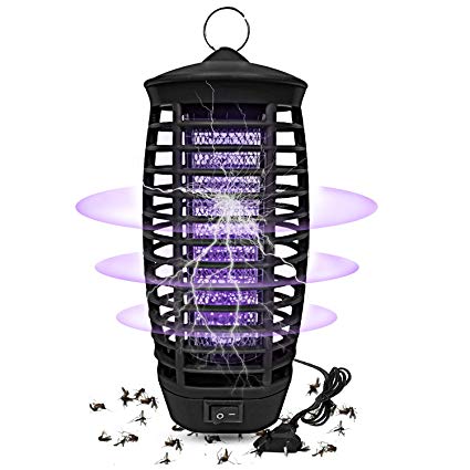 QUTOP 2019 Upgraded Mosquito Killer Bug Zapper, UV Light, Indoor Outdoor Electronic Insect Killer
