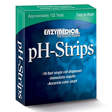 Enzymedica, pH-Strips, 16 Foot Single Roll Dispenser - 2pc