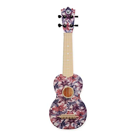 Woodi Brand New 21" Soprano Plastic Ukulele WU-21F8