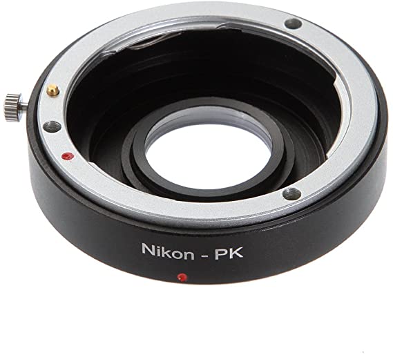 Foto4easy Lens Mount Adapter for Nikon F Lens to PK Pentax K Mount DSLR Camera