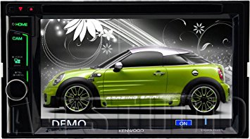 Kenwood DDX6703S Double DIN Bluetooth In-Dash DVD/CD/AM/FM Car Stereo w/ 6.2" Touch Screen with Apple Carplay and Built-in HD Radio