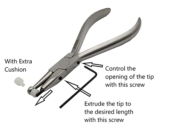 Orthodontic Adhesive Removing Pliers, Cement Removing Pliers Brand Removing Pliers ARTMAN Brand by Wise Linkers