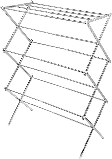 Honey-Can-Do DRY-03053 Expandable Drying Rack, Chrome