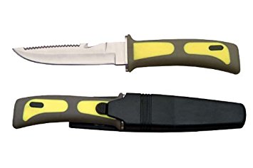 Szco Supplies Diver's Knife (Yellow)