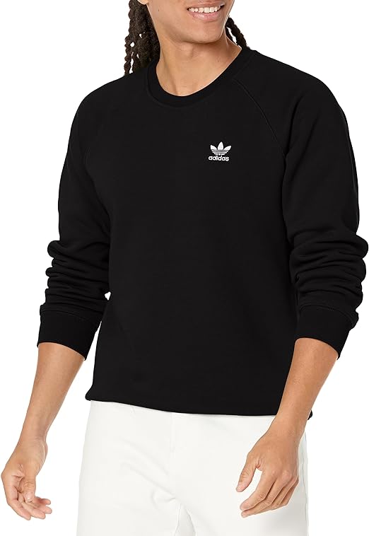 adidas Originals Men's Trefoil Essentials Crew Neck