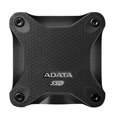 ADATA SD600 3D NAND 512GB USB3.1 Ultra-Speed External Solid State Drive Read up to 440 MB/s Black (ASD600-512GU31-CBK)