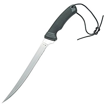 Columbia River Knife and Tool 3010 9.25-Inch Kommer's Big Eddy II Alaska Combo Edge Fillet Knife