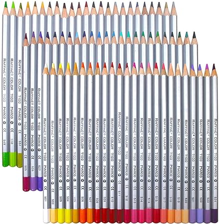 Niutop Art Colored Drawing Pencils for Artist Sketch/Adult Secret Garden Coloring Book/Kids Artist Writing/Manga Artwork (72-color)