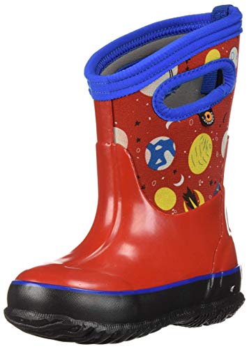 Bogs Kids Classic High Waterproof Insulated Rubber Rain and Winter Snow Boot for Boys, Girls and Toddlers, Multiple Color Options