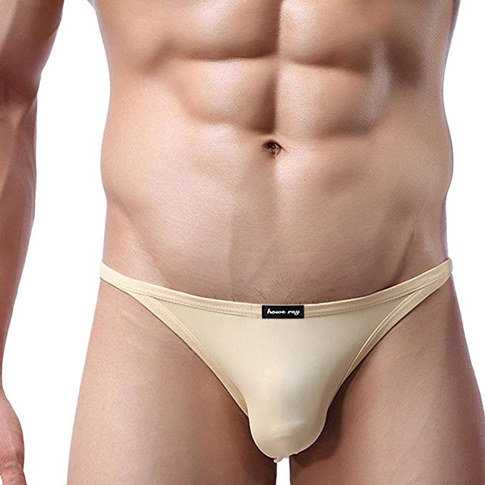 Sunward Men's Solid Fashion Brief Men Ultra-thin Breathable Briefs Sexy Underwear