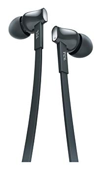 TCL MTRO100 In-Ear Earbud Noise Isolating Wired Headphones with Built-in Mic - Shadow Black