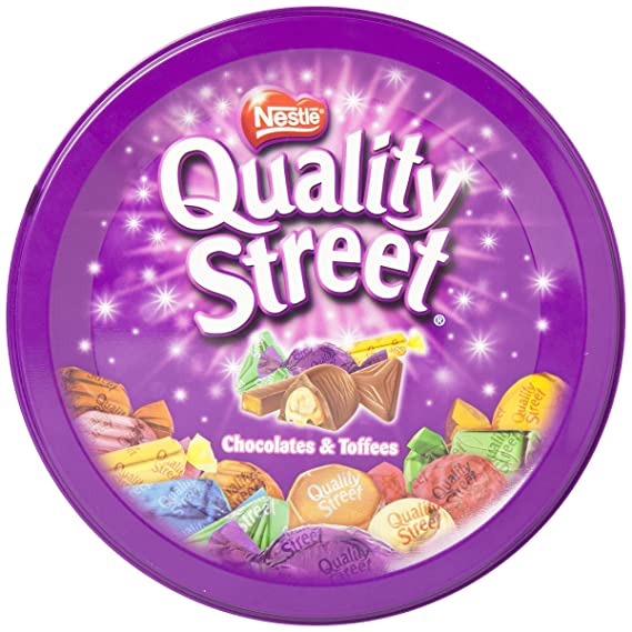 Quality Street Assorted Chocolates Tin Jar, 480 g