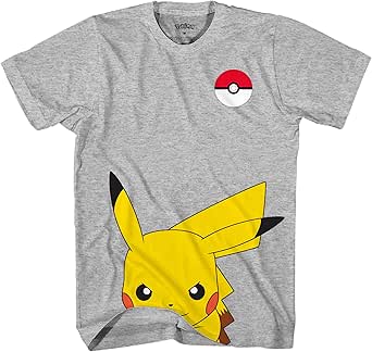 Pokemon Kids' Pokémon Boy's Cute Pikachu T-Shirt