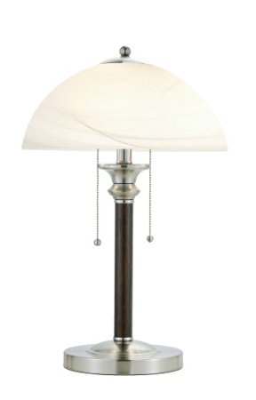Adesso 4050-15 Lexington Table Lamp, Walnut