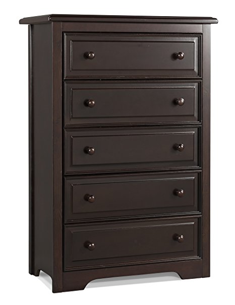 Graco Brooklyn 5 Drawer Chest, Espresso