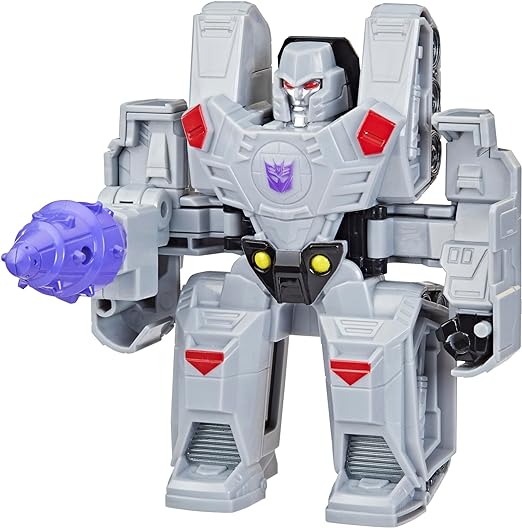 Transformers Classic Heroes Team Megatron Converting Toy, 4.5-Inch Action Figure, for Kids Ages 3 and Up