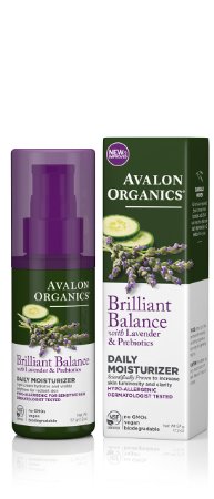 Avalon Organics Brilliant Balance Daily Moisturizer, 2 Ounce