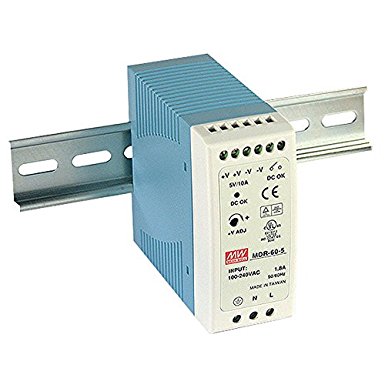 MEAN WELL MDR-60-24 DIN-Rail Power Supply 24V 2.5 Amp 60W