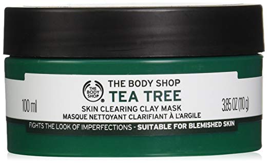 The Body Shop Tea Tree Oil Skin Clearing Clay Face Mask, 100ml