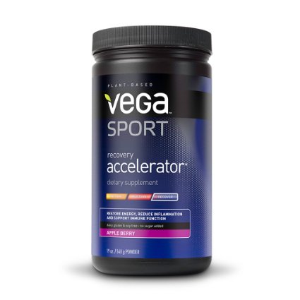 Vega Sport Recovery Accelerator Apple Berry Tub 19oz