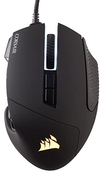 CORSAIR Scimitar Pro-MMO Gaming Mouse - 16,000 DPI- 17 Programmable Buttons (Black)