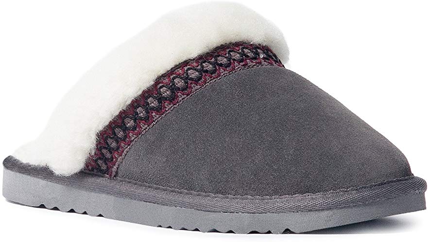 MUK LUKS Women's Dawn Suede Scuff Slipper