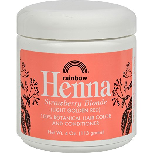 Rainbow Research Henna Hair Color and Conditioner Persian Strawberry, 4 Ounce