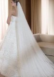 Qishis Long 118 Inches Double Layer Accesory Wedding Bridal Veil