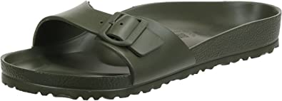 Birkenstock Unisex Madrid Sandal, Green Khaki Khaki, 9 UK