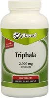 Vitacost Triphala - 2000 mg per Serving - 180 Tablets