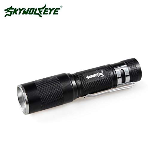 YANG-YI 4000LM Zoomable CREE XM-L Q5 LED Flashlight 3 Mode Torch Super Bright Light Lamp Suitable for Household, Outdoor Activities
