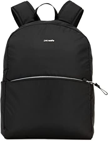 Pacsafe Women's Stylesafe 12L Anti Theft Backpack, Black