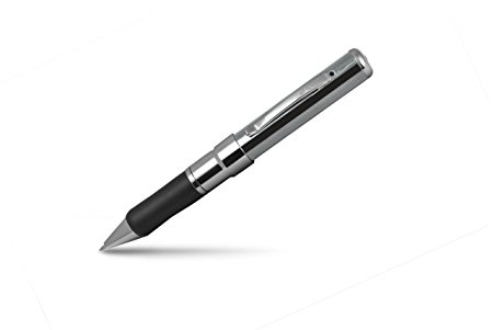Ematic SP302SL 8 GB HD Video Recording Pen (Silver)