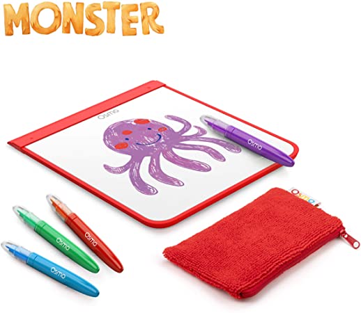 Osmo - Monster Game - Ages 5-10 - Solve Adventure Story Problems & Drawing - For iPad or Fire Tablet (Osmo Base Required)