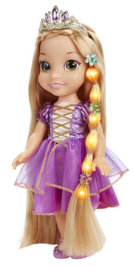 Disney Tangled Glow & Style Rapunzel Toddler Doll