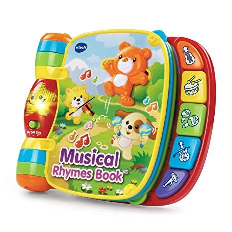 VTech Musical Rhymes Book (Special Edition : 6 Nursery Rhymes , 40  Songs)