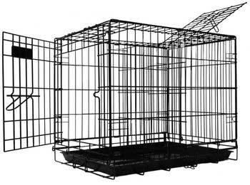 Pet Tek DPK86001 Dream Crate Professional Series 100 Dog Crate, 19 by 12 by 15-Inch, Black