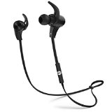 1byone Wireless In-ear Headphones - 41 Bluetooth Sports Earphones with Hd Stereo Sound - Modern Sweat-proof and Ergonomic Design - Black