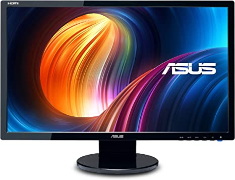 ASUS VE247H 23.6" Monitor Full HD 1920x1080 2ms HDMI DVI-D VGA Back-lit LED Monitor