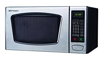 Emerson MW8991SB, 0.9 CU. FT. 900 Watt, Touch Control, Stainless Steel Microwave Oven