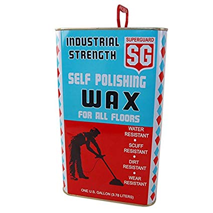 Safeguard 800 Industrial Strength Self Polishing Wax for All Floors, 24 Fluid Ounce