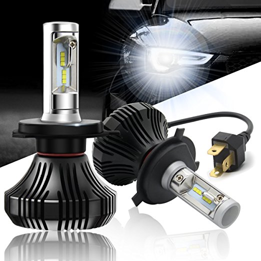 Autofeel H4 Led Headlight Bulbs CREE S7 84W 8000LM 6500K Cool White High/Low Beam-1 Year Warranty