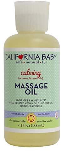 California Baby Calming Massage Oil 4.5fl.(133ml)