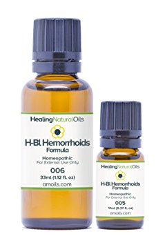 Hemorrhoids Treatment: H-Bleeding Hemorrhoids Relief for Internal, External, Thrombose Bleeding Hemorrhoids 11ml