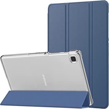 MoKo Case Fits Samsung Galaxy Tab A7 Lite 8.7 Inch (SM-T225/T220/T227), Lightweight Stand Smart Case Hard Shell Cover for Samsung Tab A7 Lite Tablet 2021, Navy Blue