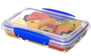 Sistema Klip It Collection Rectangle Food Storage Container, 12.8 Ounce/ 1.6 Cup