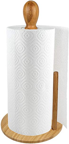 Greenco Counter Top Bamboo Paper Towel Holder (Тwо Расk)