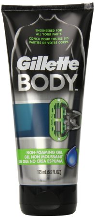 Gillette Body Men's Shave Gel, 5.9 fl oz